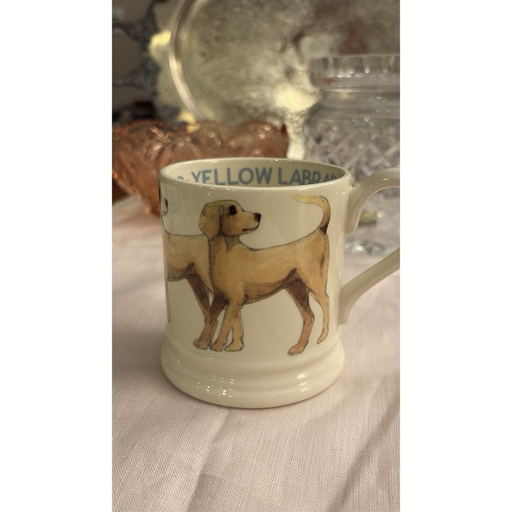 Emma Bridgewater Supporting Help For Heroes Yellow Labrador Coffee Mug Half Pint - Picture 6 of 16